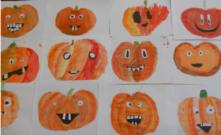 Image of Art Club's Pumpkin Party