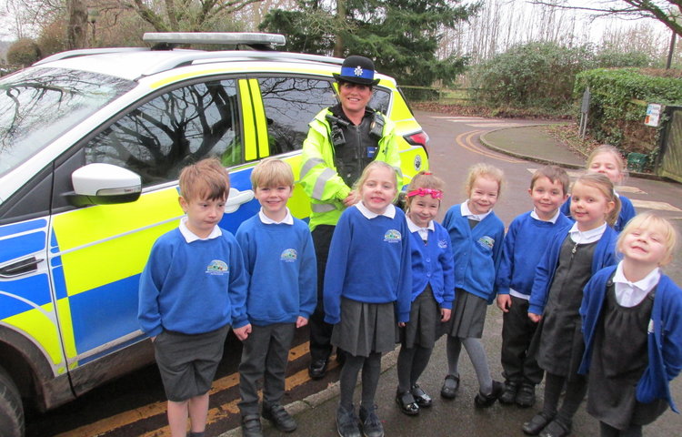 Image of Class R's Visit from PCSO Louise 