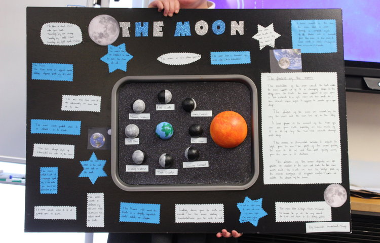 Image of Class 5 & 6 Space Projects 