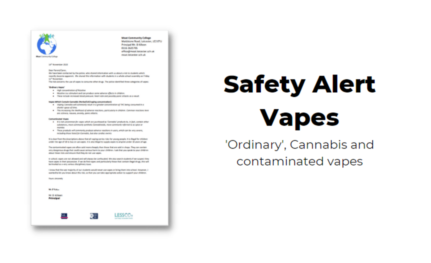 Image of 2022 Safety Alert - Vapes