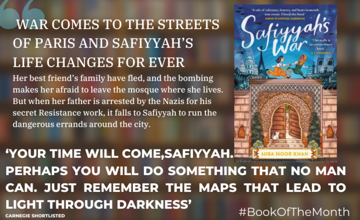 Image of Book of the Month May 2024: Hiba Noor - 'Safiyyah's War'