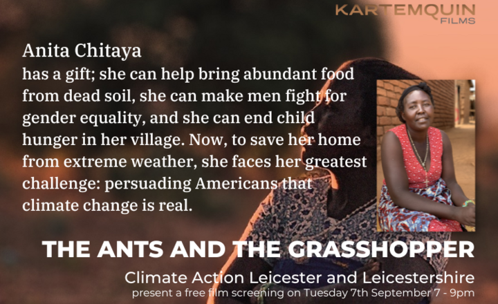 Image of Free screening of 'The Ants and the Grasshopper' climate action film