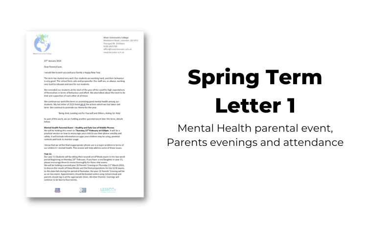 Image of 2024 Spring Term Letter 1