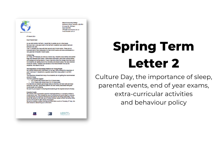 Image of 2024 Spring Term Letter 2