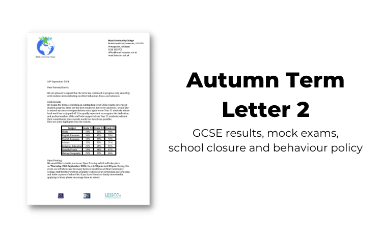 Image of Autumn Term Letter 2 2024