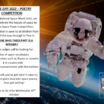 Image of Space Day 2022 - Poetry Competition