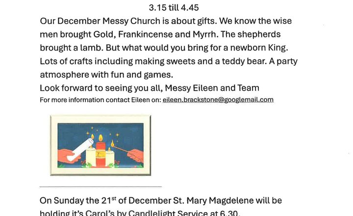 Image of December Messy Church