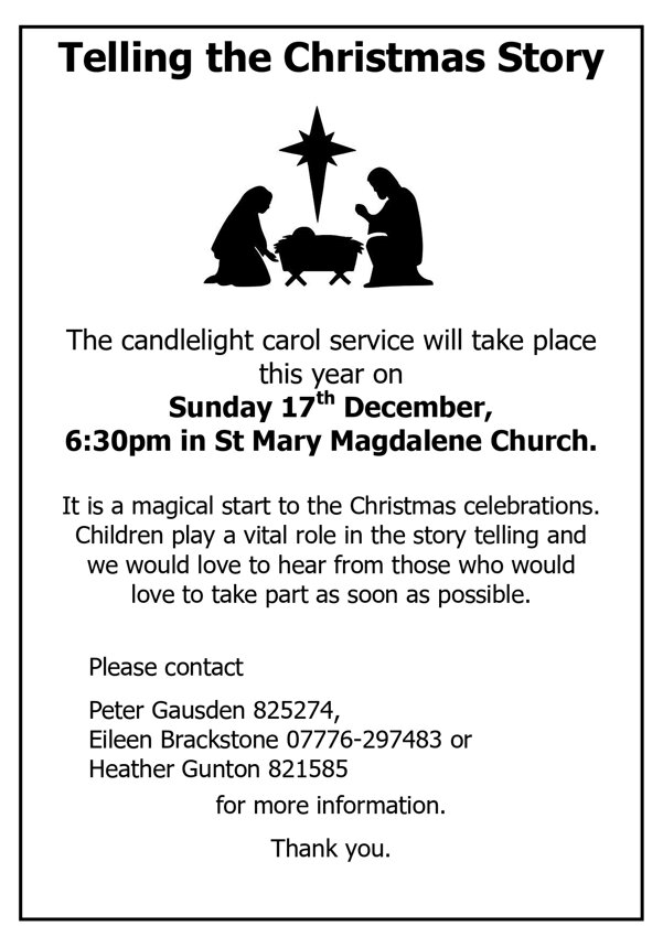 Image of Candlelight Carol Service: 17th December 2023