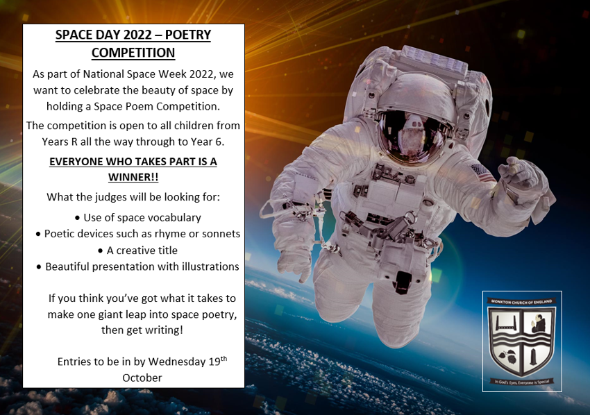 Image of Space Day 2022 - Poetry Competition