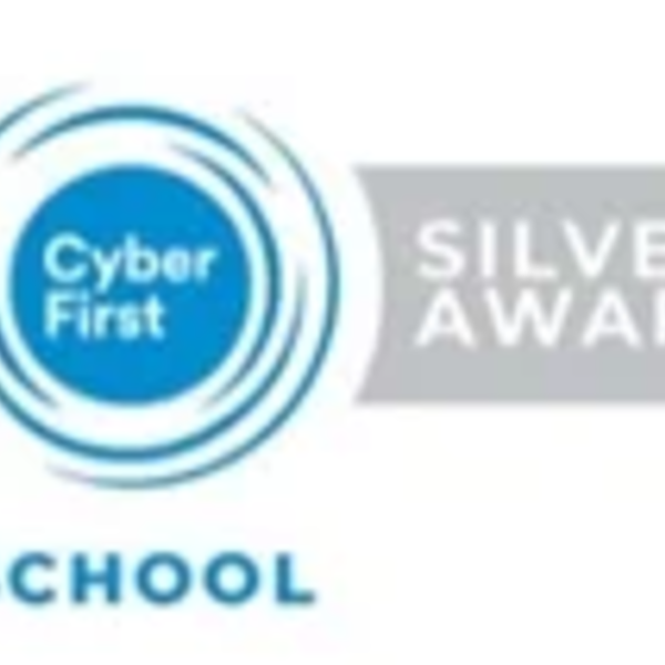 Image of We are delighted to announce we have been awarded the silver CyberFirst award for schools by  @NCSC .