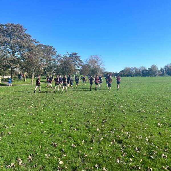 Image of Cross Country: On Thursday, on a near perfect day, we fielded our first cross country teams.