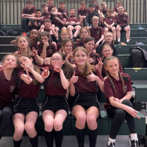 Image of Year 7 and 8: Indoor Athletics.