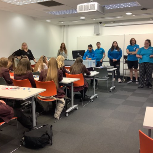 Image of Year 9: Today 33 year 9 students went to Lancaster University for a tour, talk and renewable energy workshop.