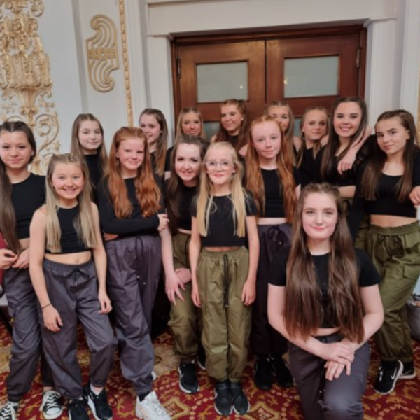 Image of Dance: Y7&8 dancers performed at Winter Gardens on 15th May representing Montgomery and Blackpool at Lancashire Schools’ Dance Competition.