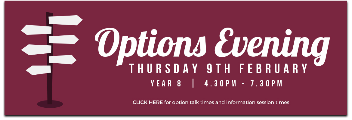 Image of Year 8 Options Evening