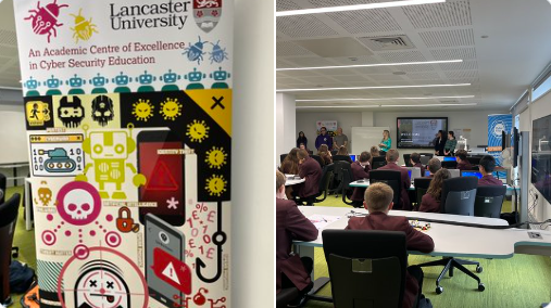 Image of Year 9: A group of year nine students have visited Lancaster University today.