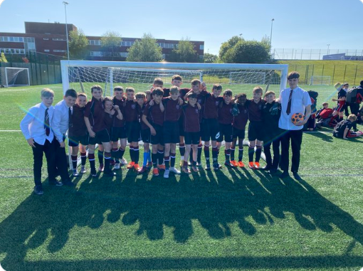 Image of Year 7 Football: An excellent evening of football for our Y7s as we won the A team and B team tournament at Unity Academy.