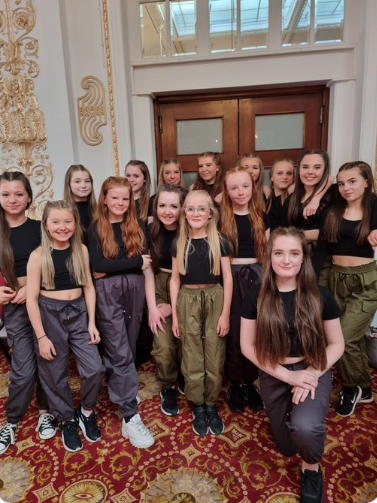 Image of Dance: Y7&8 dancers performed at Winter Gardens on 15th May representing Montgomery and Blackpool at Lancashire Schools’ Dance Competition.
