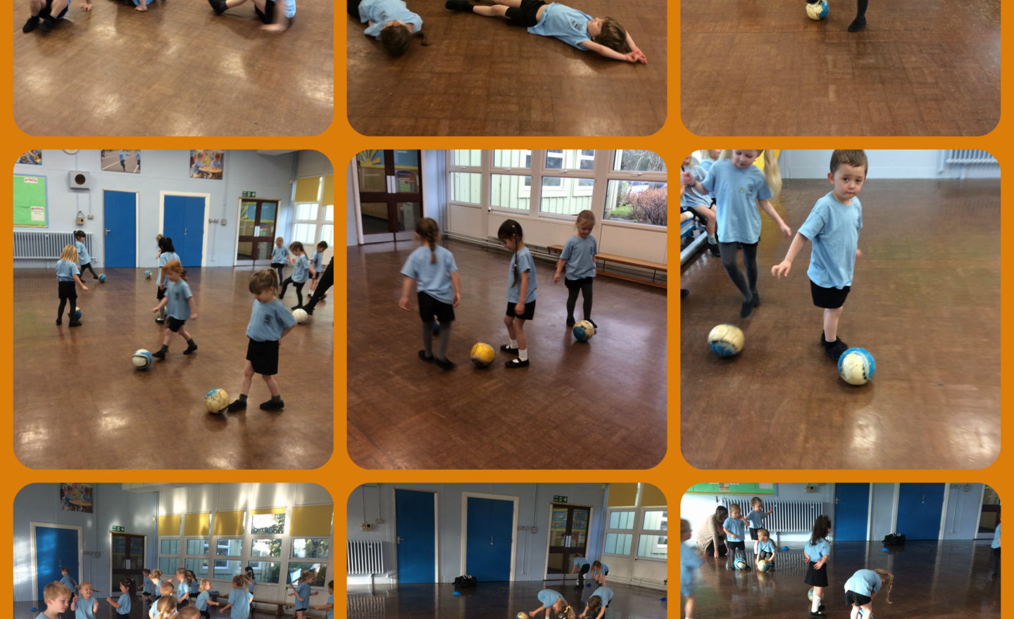 Image of Footballing fun in Reception 