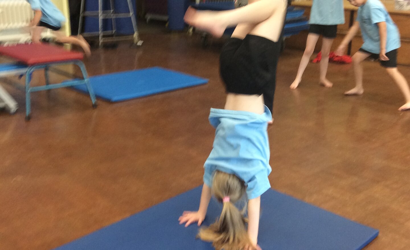 Image of Gymnastics in Year 3