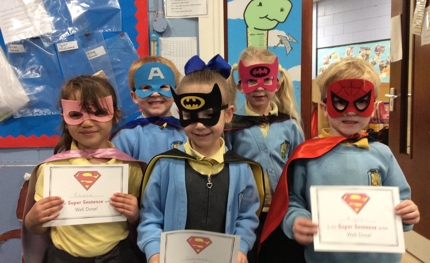 Image of Introducing our Super Sentence Writers...