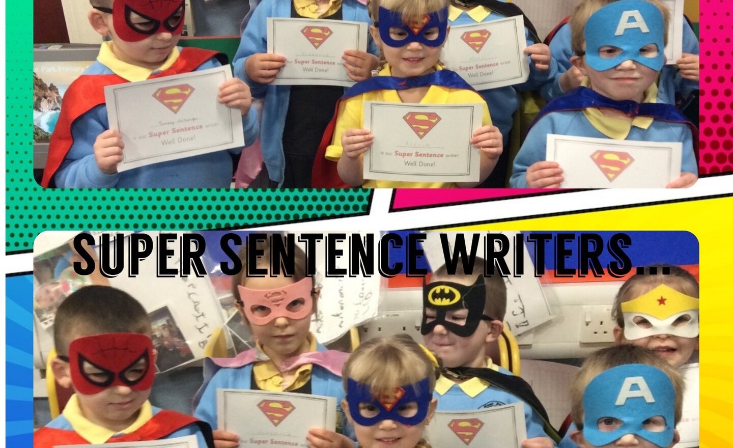 Image of Introducing our Super Sentence Writers...