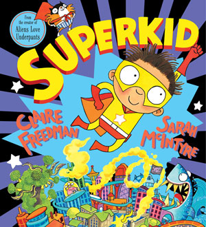 Image of Superkid's visit to reception!