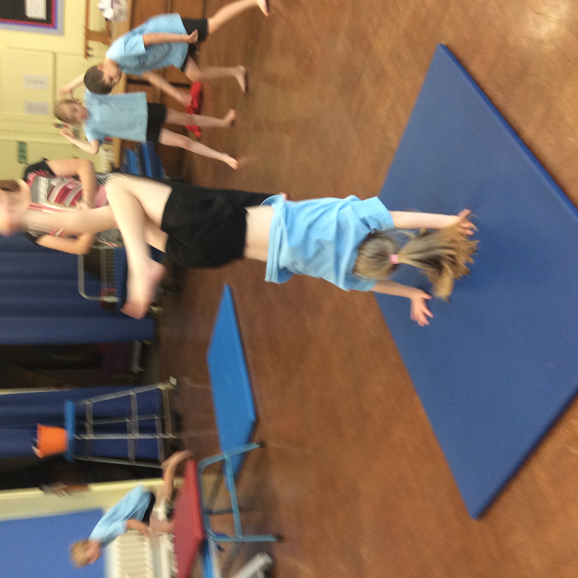 Image of Gymnastics in Year 3