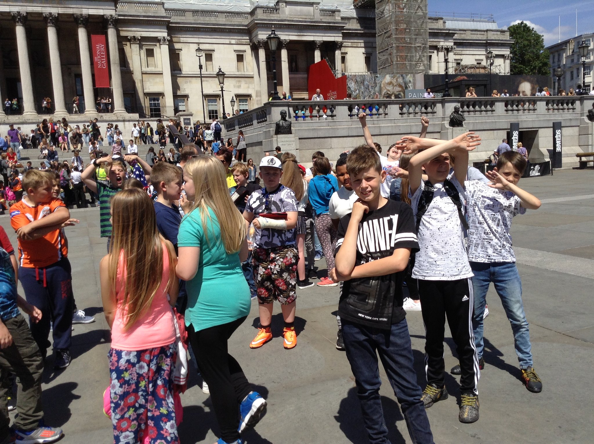 Image of Y6 London Visit