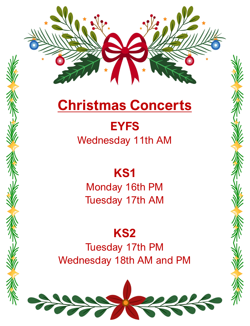 Image of Christmas Concert Dates & Times