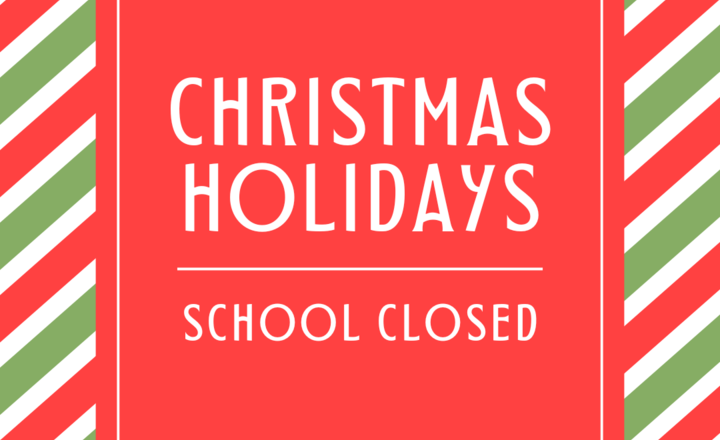 Image of Christmas Holidays - School Closed