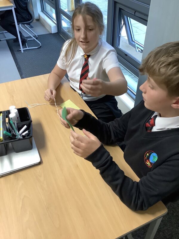 Image of 6FP Class update - Sewing practise