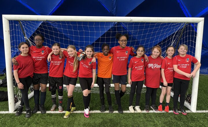 Image of Year 5/6 Girls Football Team at Supermarine