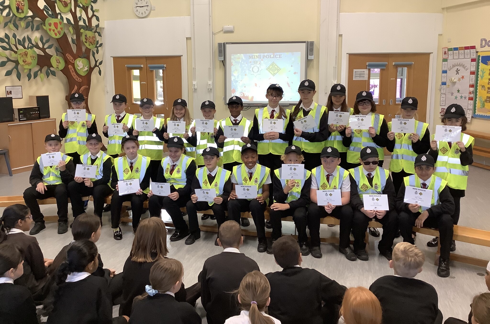 Image of School News - Mini Police Celebration