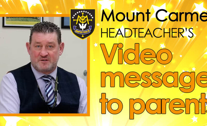 Image of Headteacher's message to parents - 11.05.22