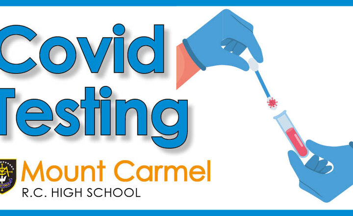 Image of COVID testing information for parents