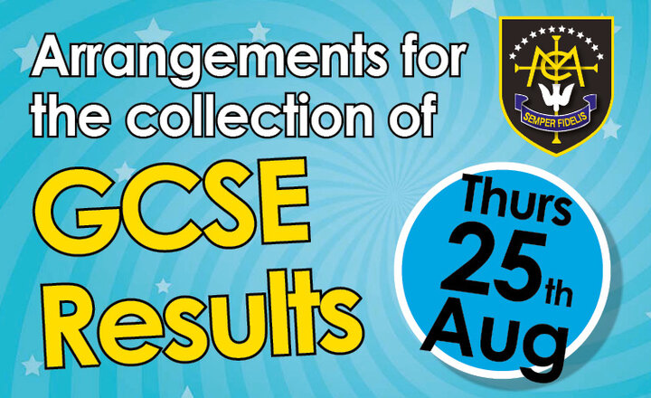 Image of GCSE results day arrangements