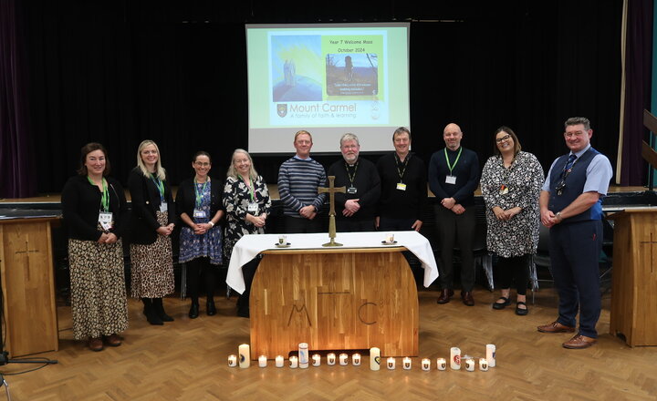 Image of Year 7 Welcome Mass