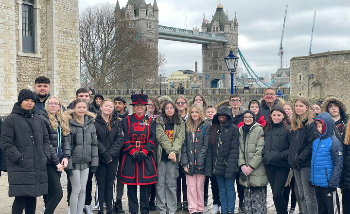 Image of London pupil leadership visit