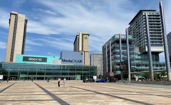 Image of Salford Quays field trip