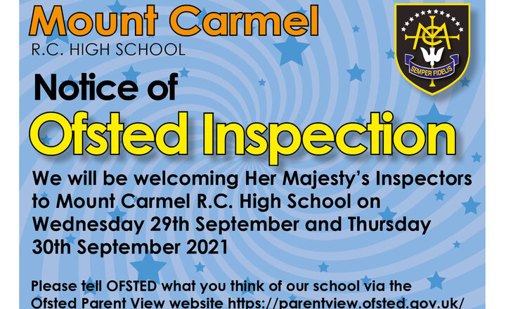 Image of Notice of Ofsted Inspection 