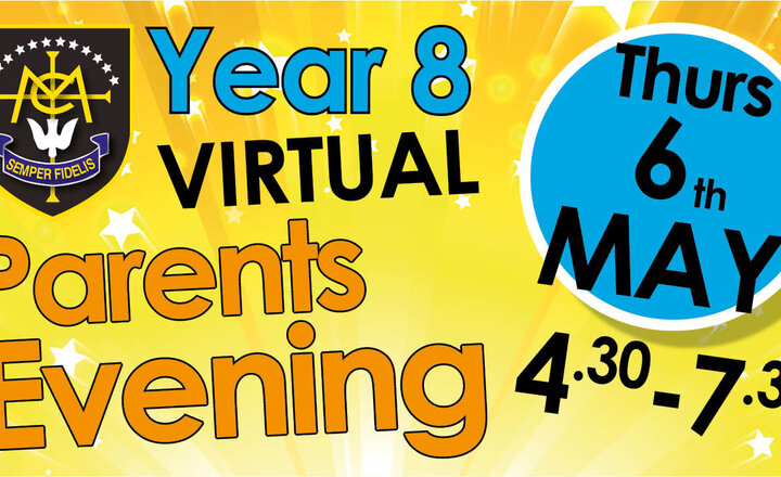 Image of Year 8 virtual Parents Evening