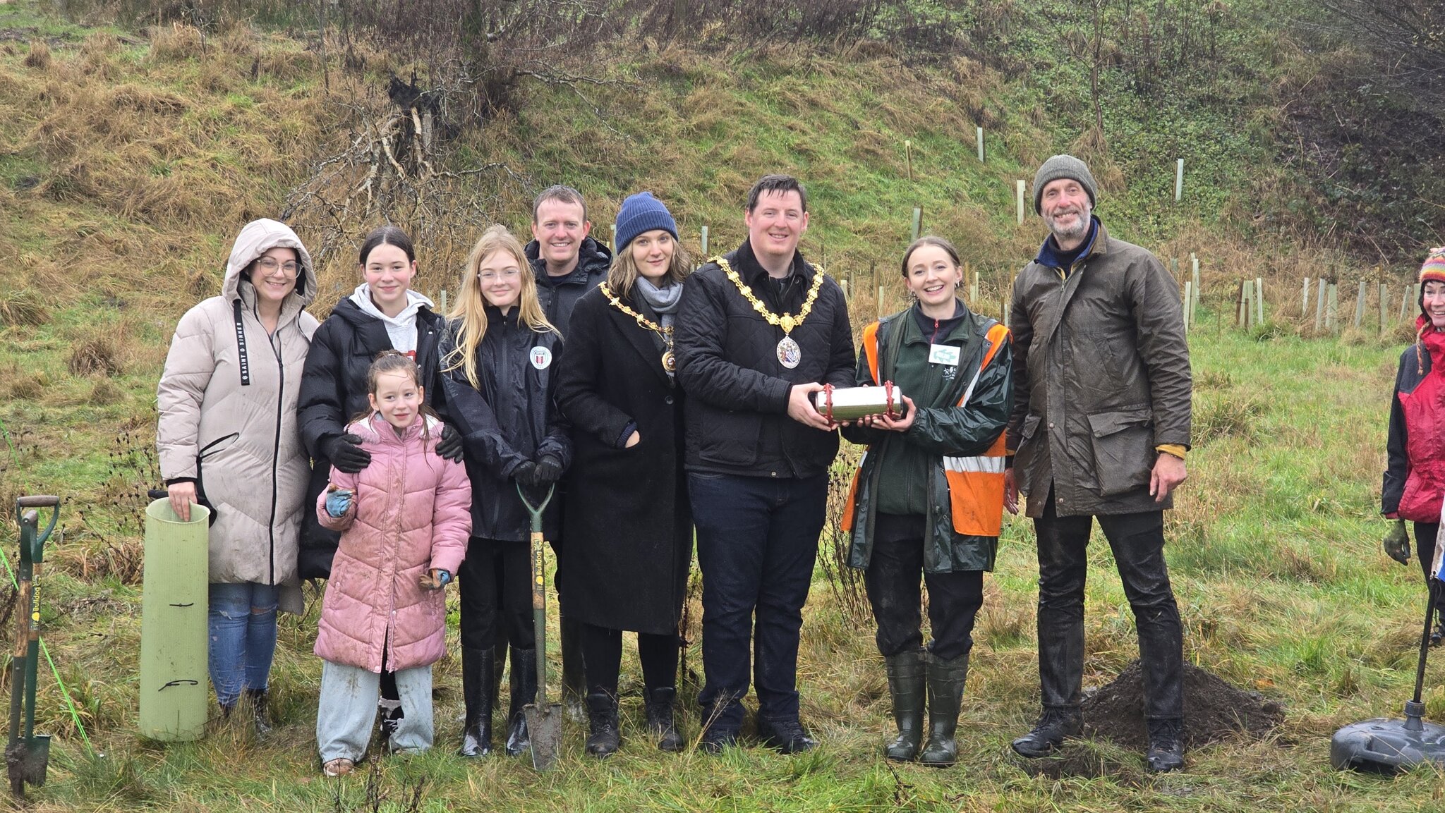Image of Bullough Park's Woodland Creation Celebration
