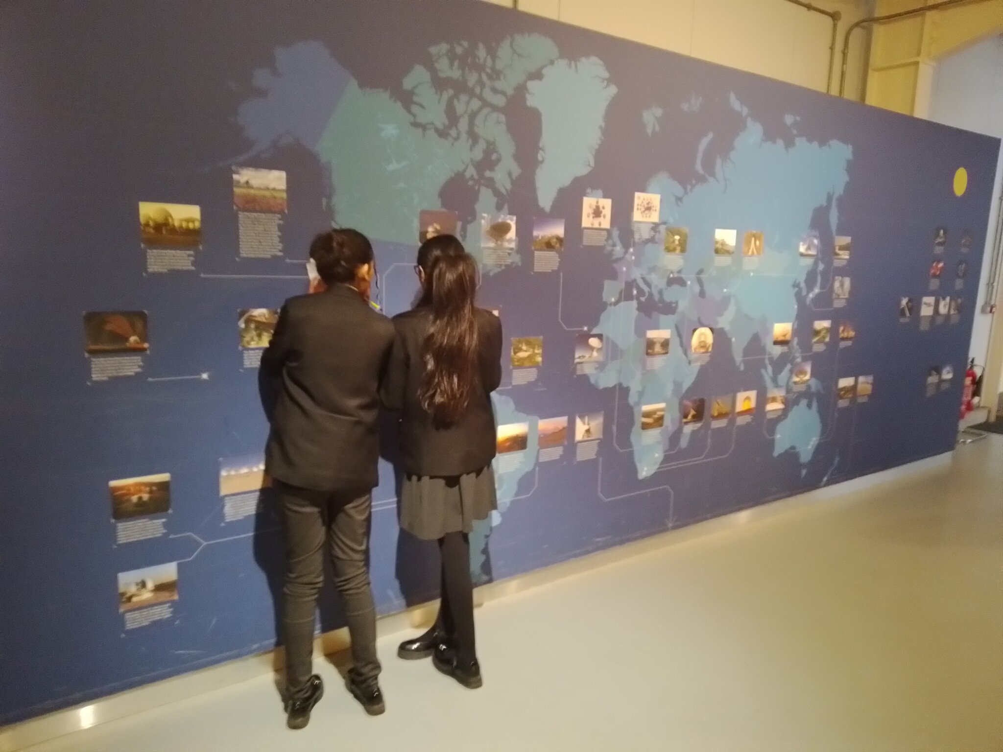 Image of Jodrell Bank science trip