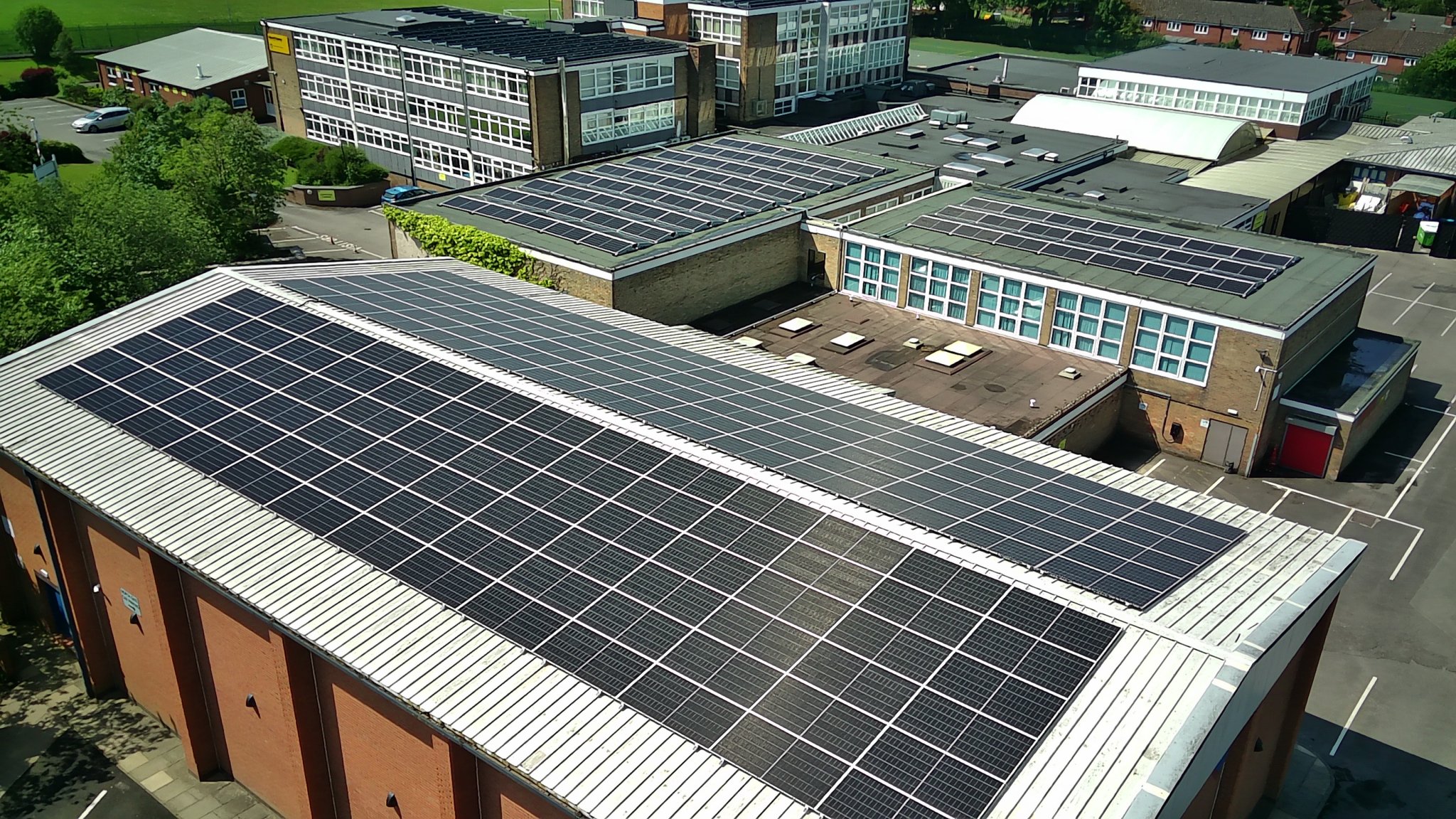 Image of Installation of solar panels