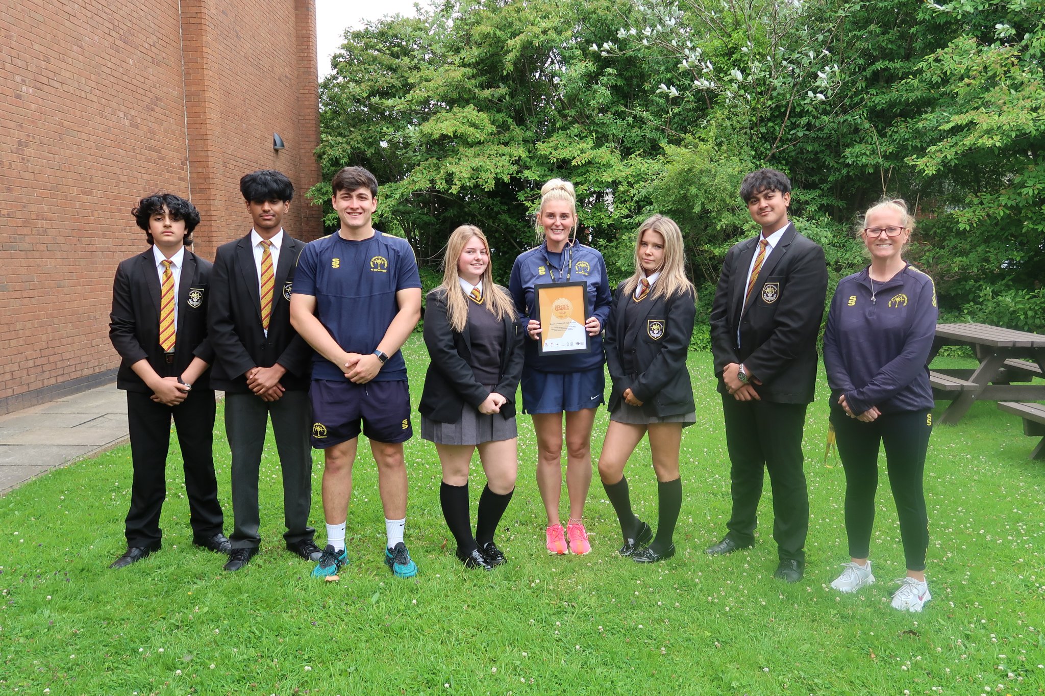 Image of Gold School Games Mark Award