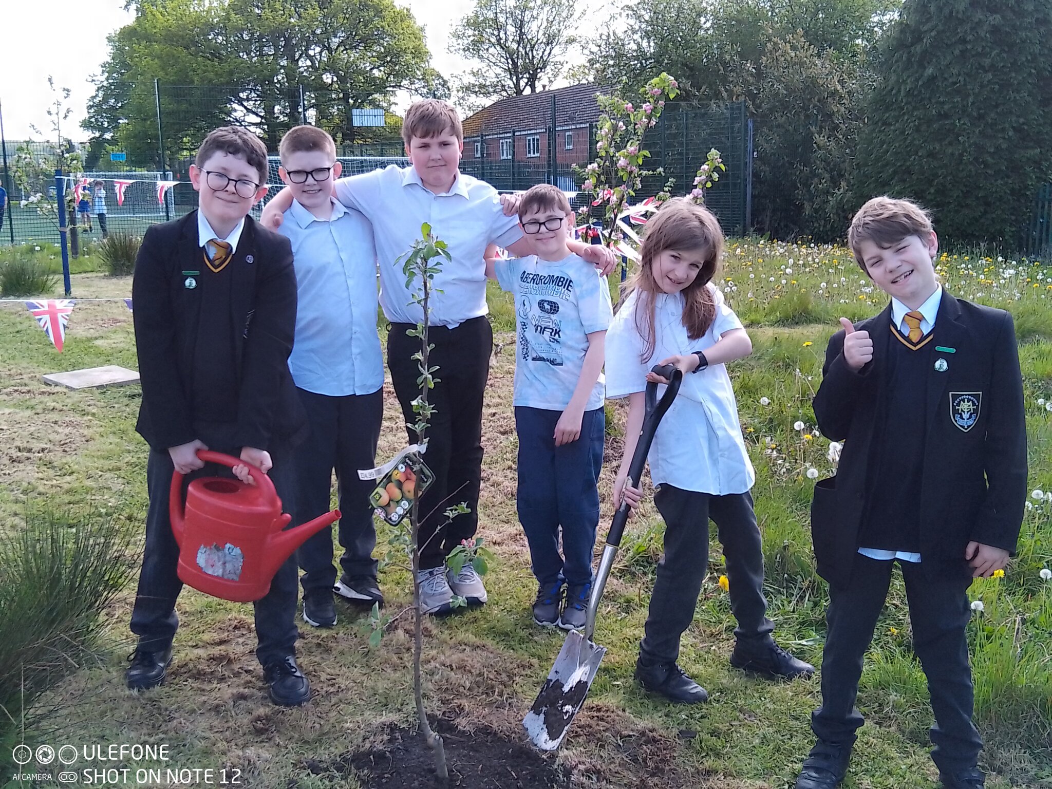 Image of Year 7 tree planting