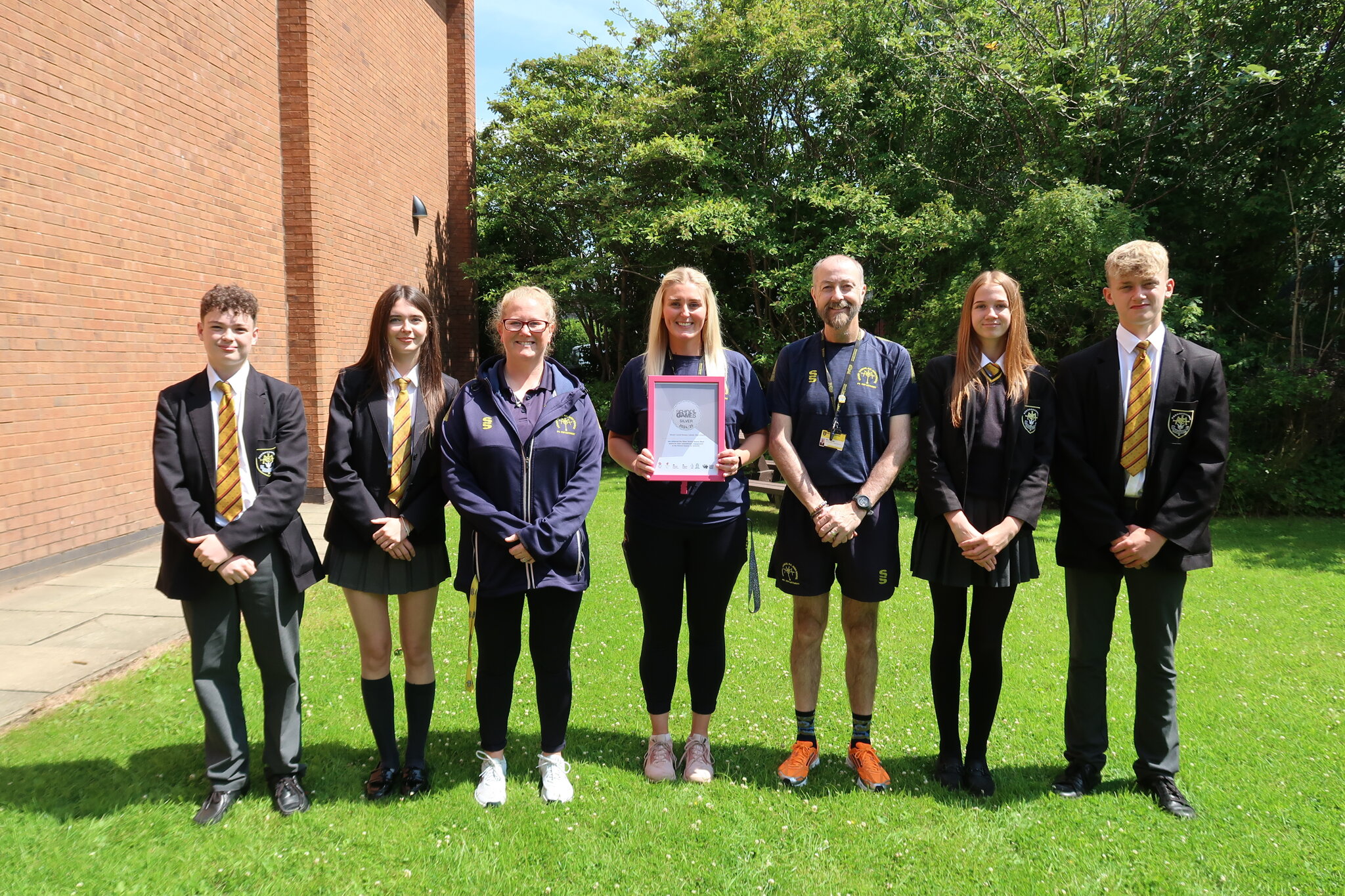 Image of School Games Silver Award