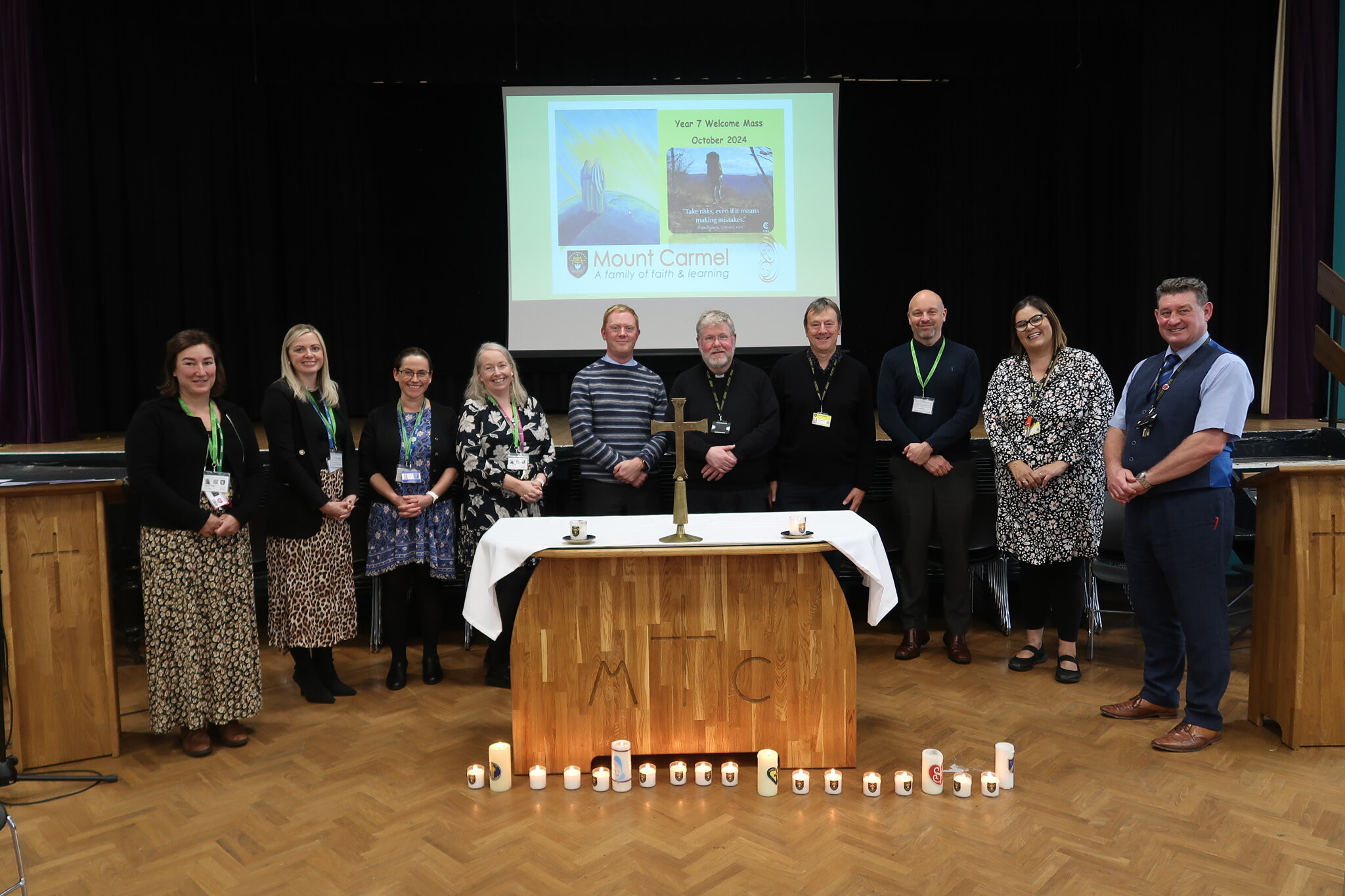 Image of Year 7 Welcome Mass