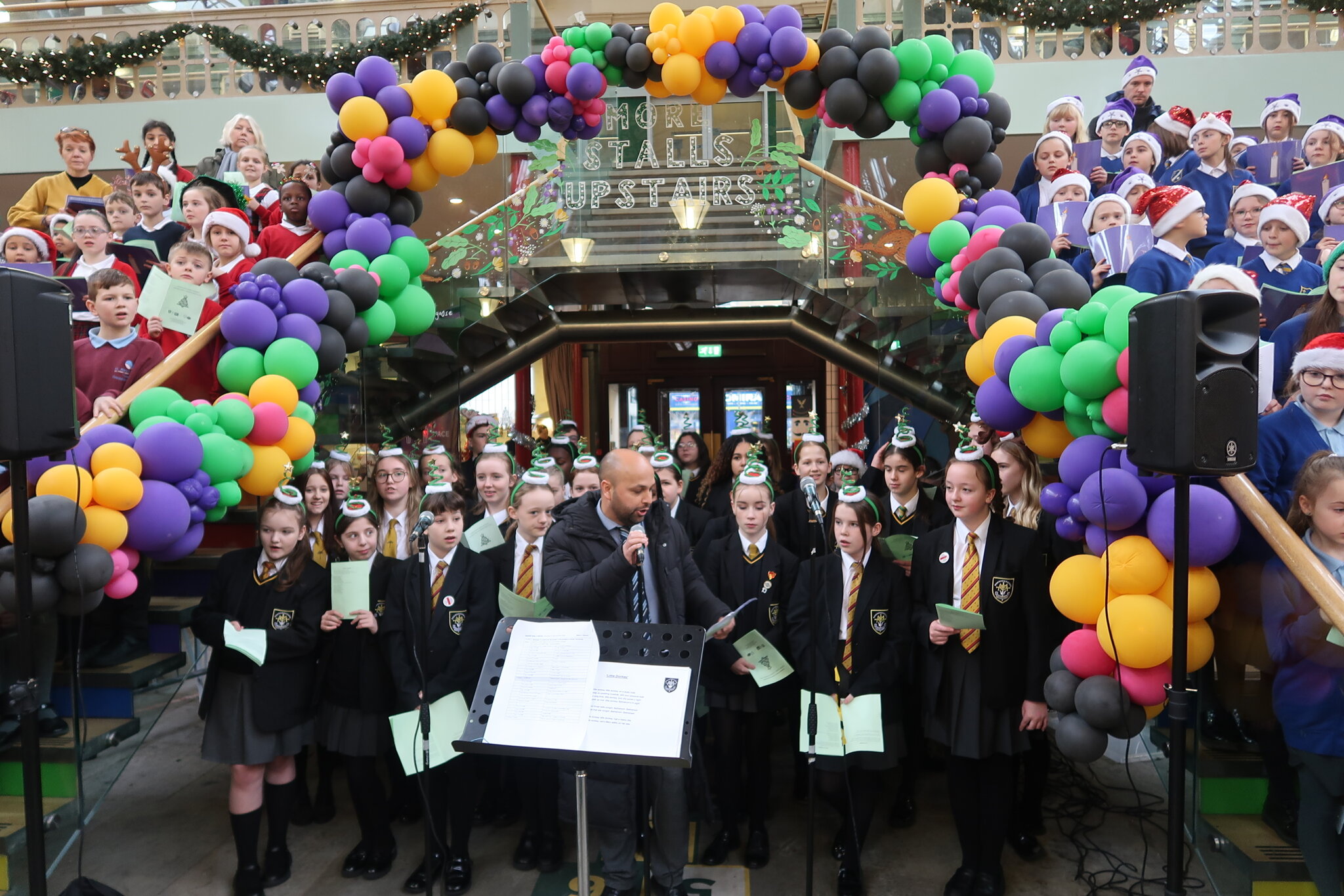 Image of Accrington Market Hall Carol Singing 2023